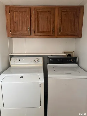 a view of washer and dryer