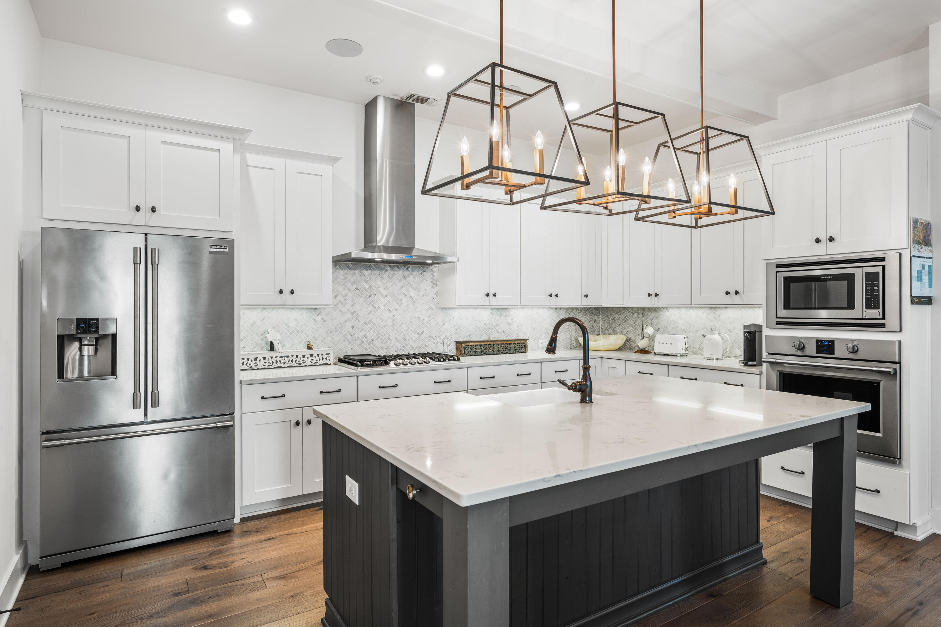 38 Ridgewalk Circle Santa Rosa Beach, FL 32459 - Photo 11 of 28 a kitchen with stainless steel appliances a sink a stove and refrigerator