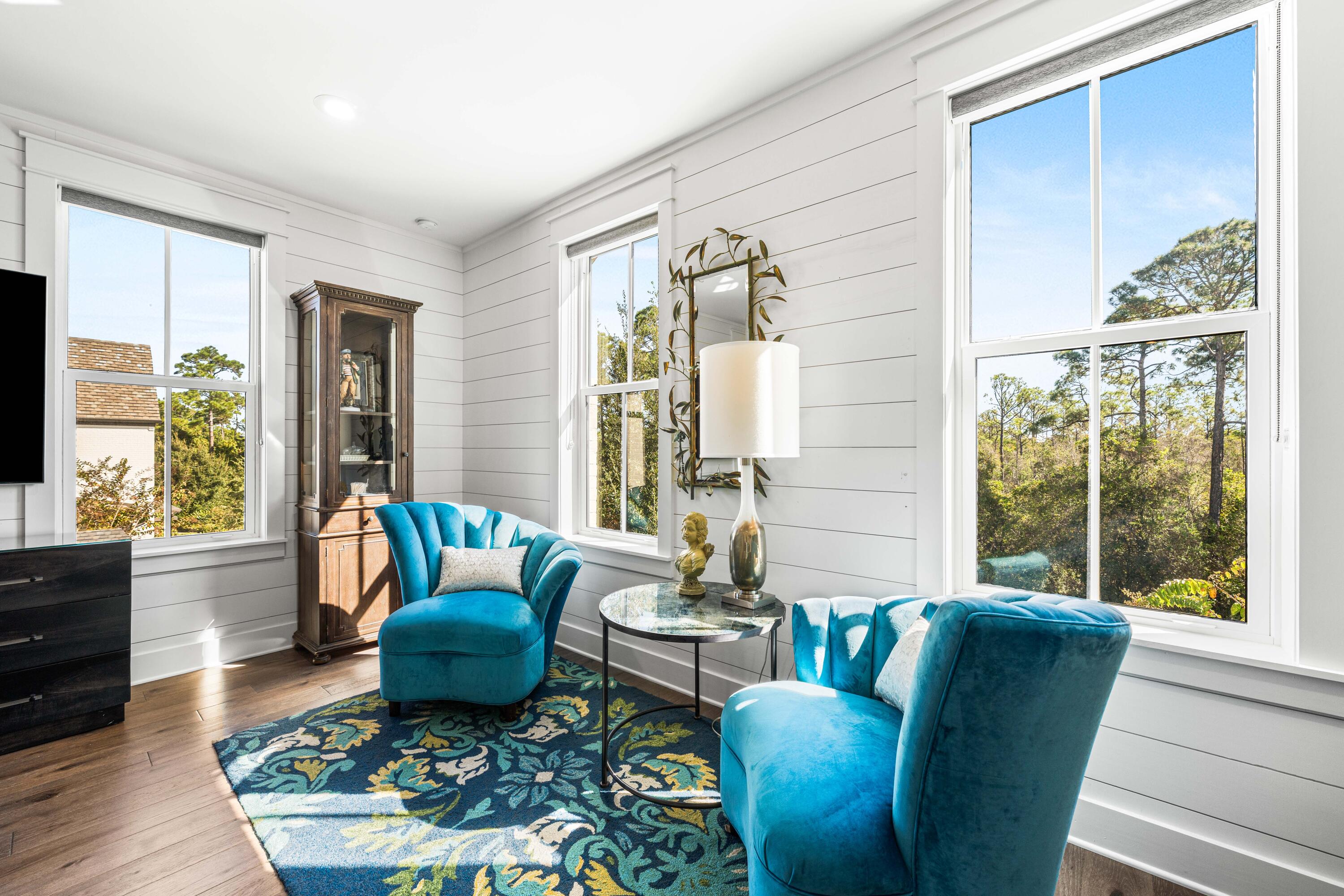 38 Ridgewalk Circle Santa Rosa Beach, FL 32459 - Photo 18 of 28 a living room with furniture and a flat screen tv