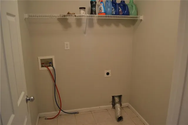 a close view of shower