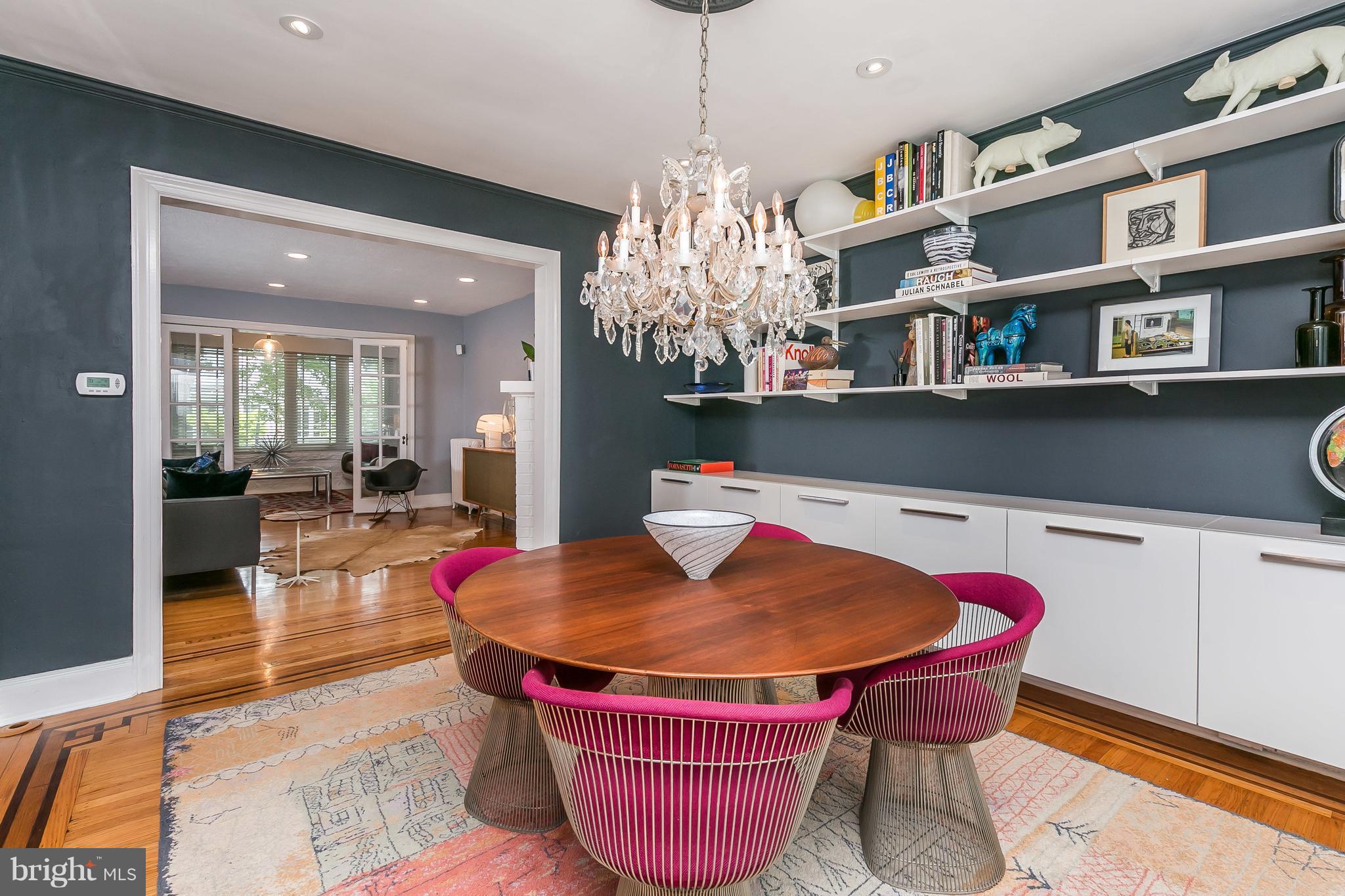 3622 Kimble Road Baltimore, MD 21218 - Photo 10 of 30 a dining room with furniture and a chandelier