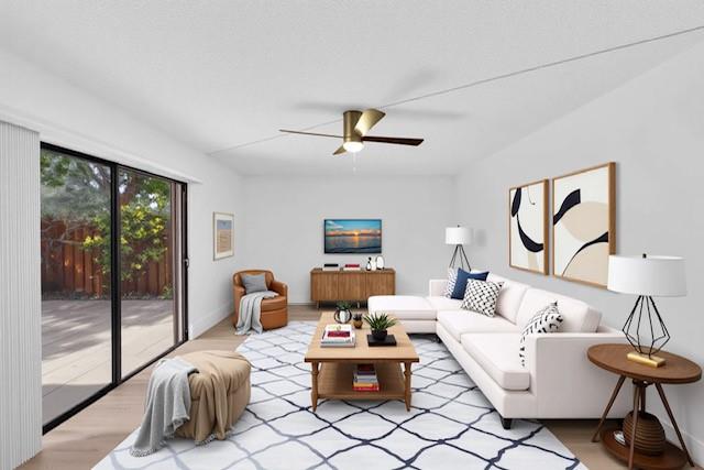 3305 Spanish Wells Drive, Unit 41B Delray Beach, FL 33445 - Photo 1 of 13 a living room with furniture and a floor to ceiling window
