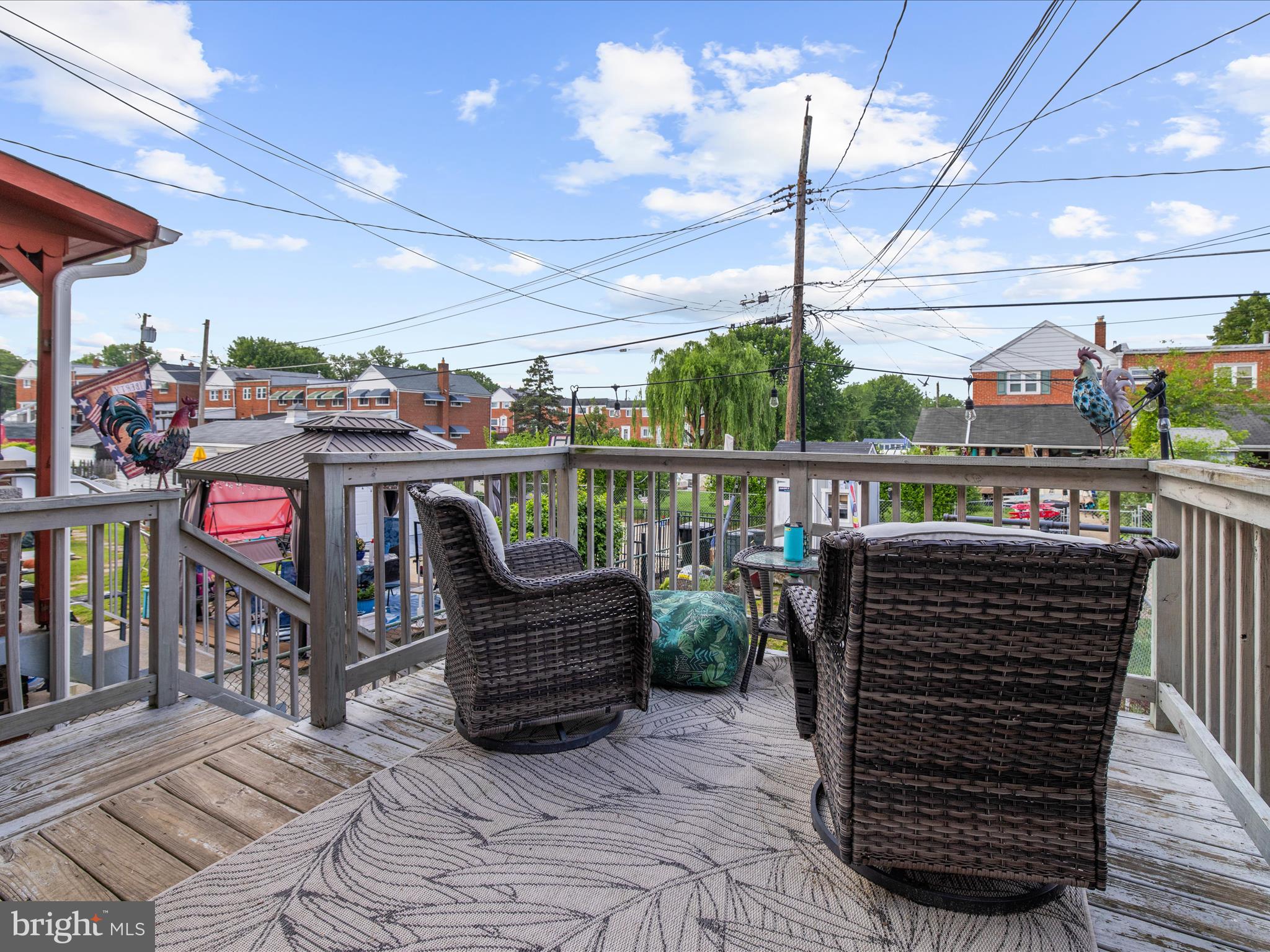 7851 Kentley Road Baltimore, MD 21222 - Photo 45 of 58 a view of a chairs in the terrace