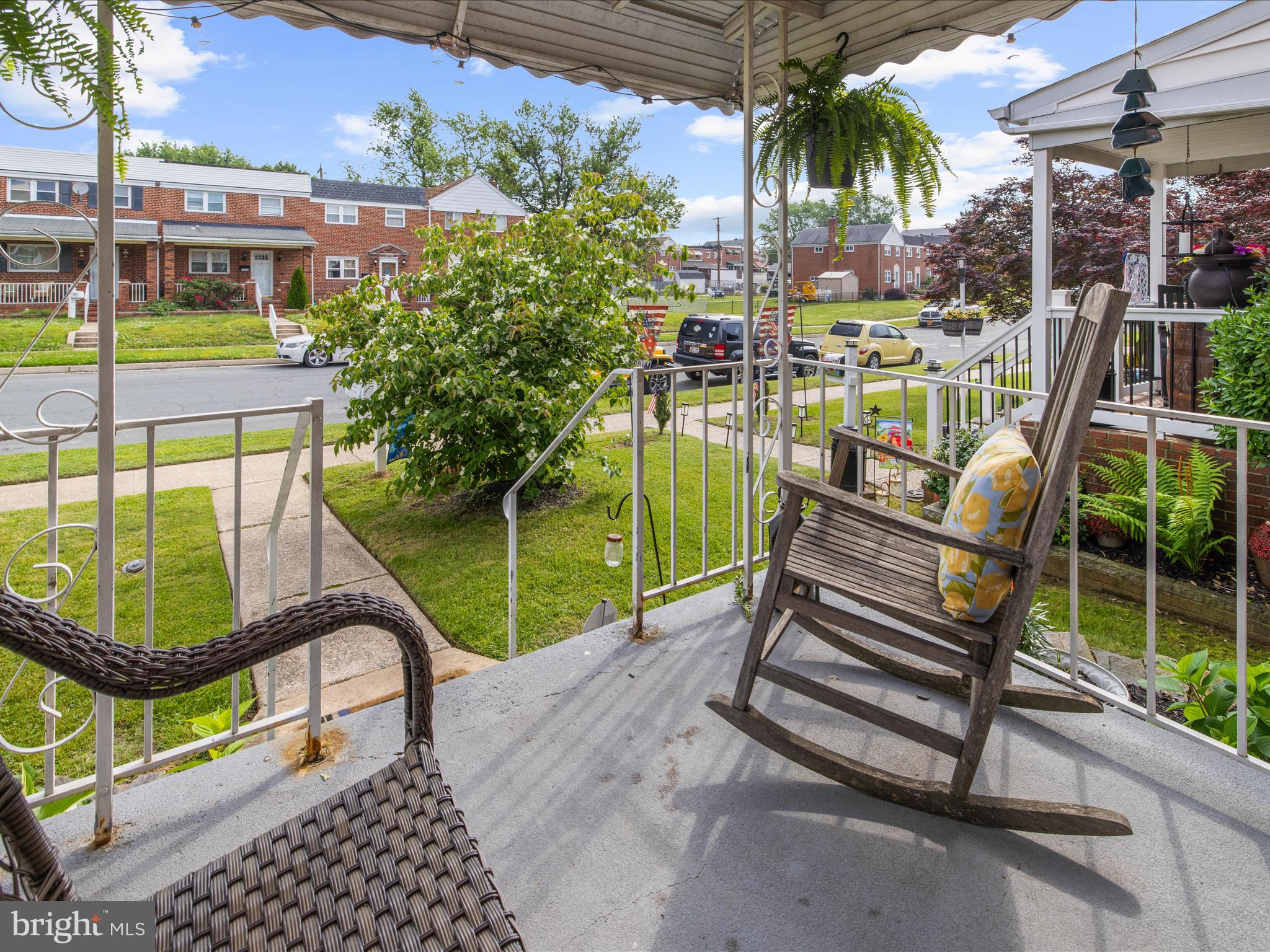 7851 Kentley Road Baltimore, MD 21222 - Photo 5 of 58 a view of sitting area with chairs in patio