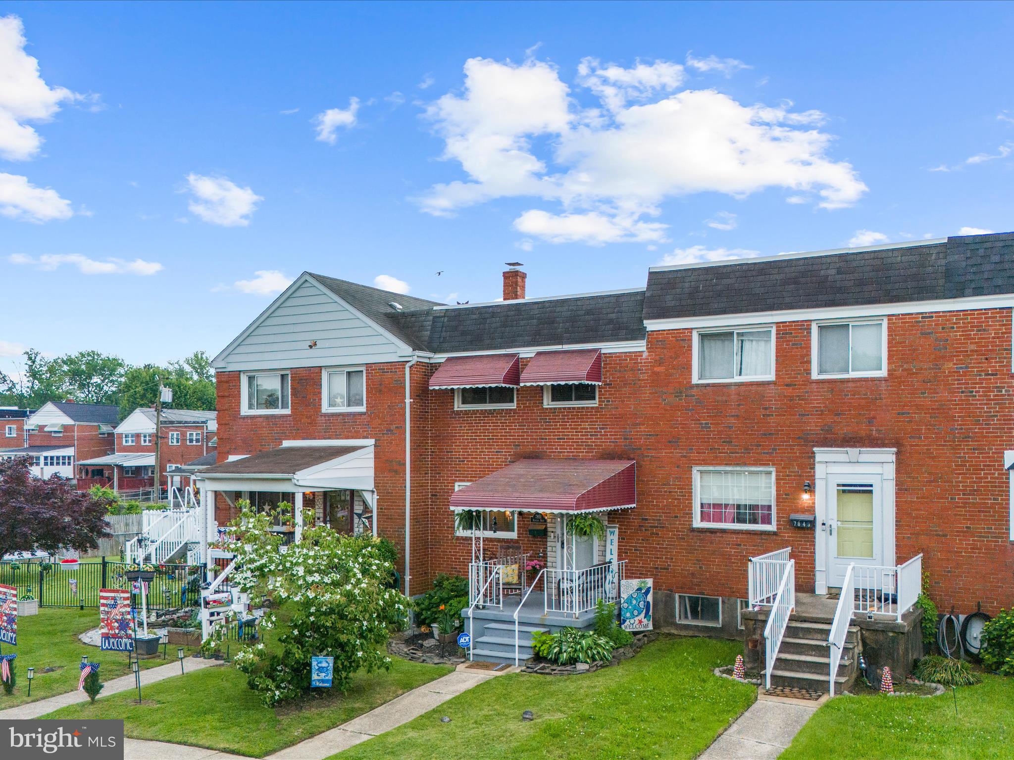 7851 Kentley Road Baltimore, MD 21222 - Photo 53 of 58 a front view of a house with garden