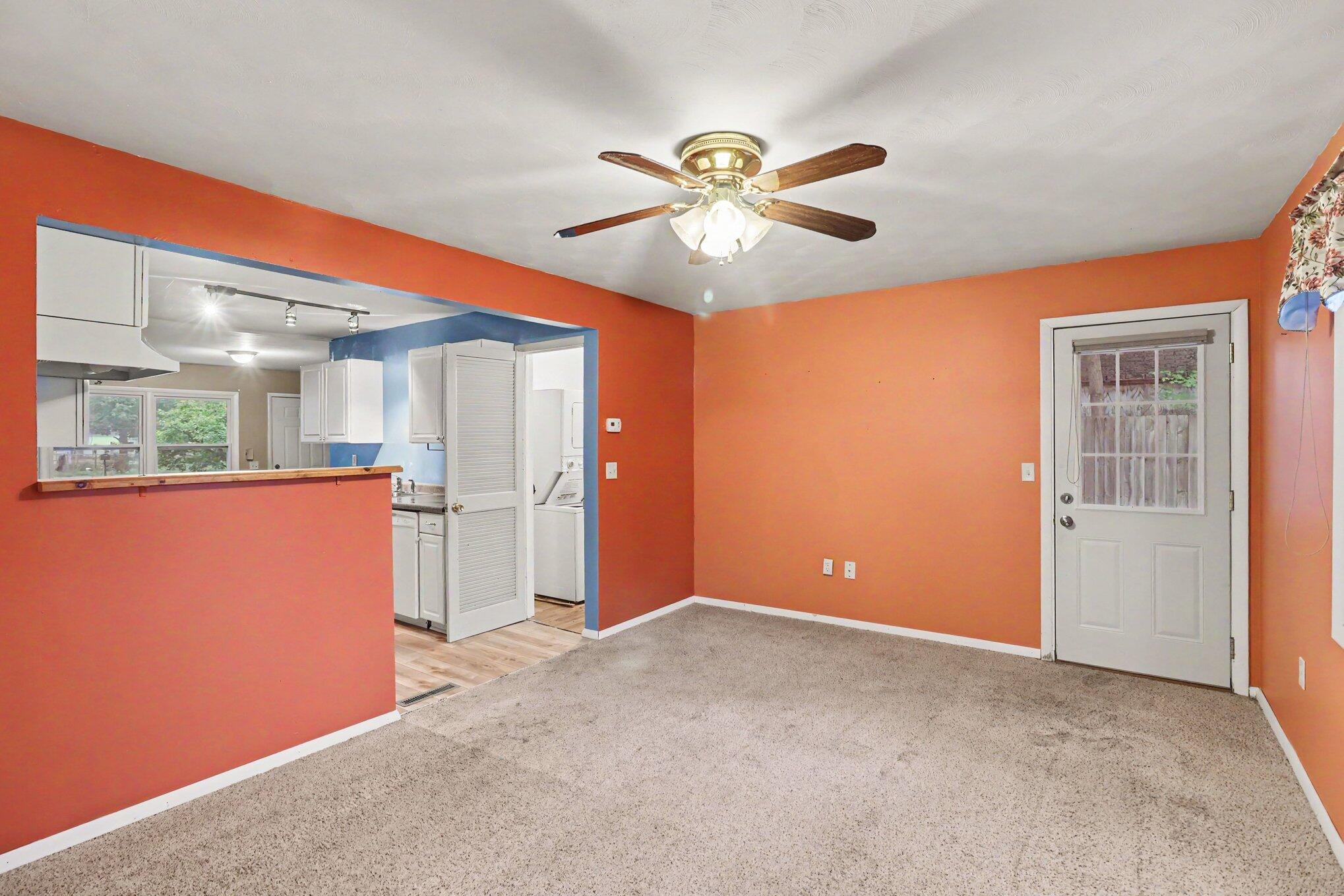 735 White Pigeon Road Constantine, MI 49042 - Photo 6 of 16 Dining Room and Door to Backyard