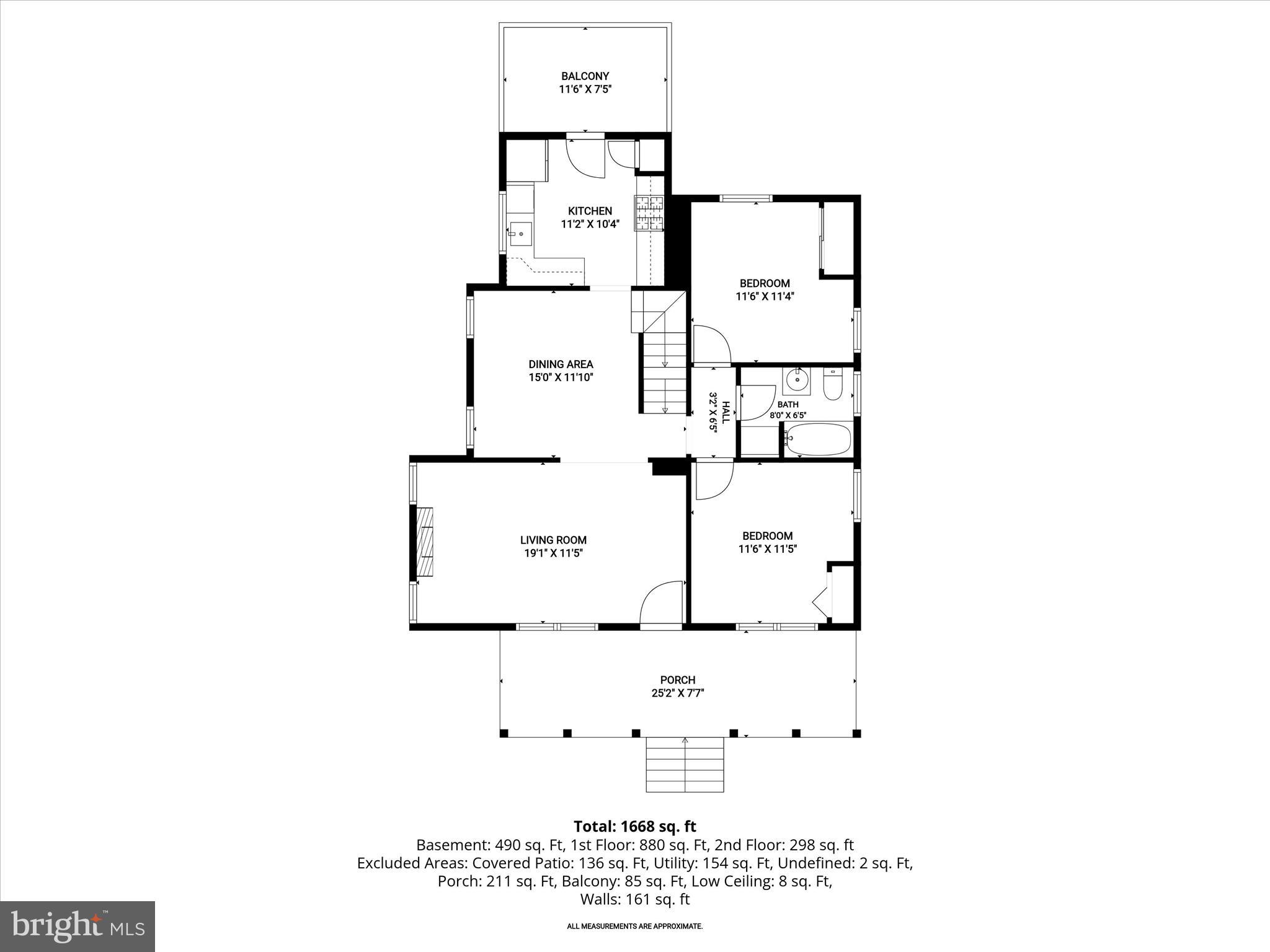 640 North Bend Road Baltimore, MD 21229 - Photo 44 of 47 Floor Plan