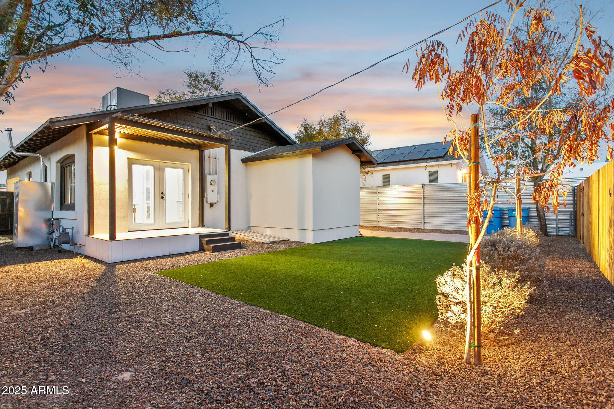 929 East Granada Road Phoenix, AZ 85006 - Photo 46 of 59 Gorgeous landscaping day to night