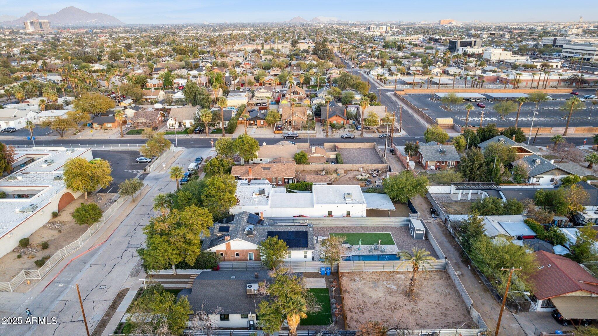 929 East Granada Road Phoenix, AZ 85006 - Photo 53 of 59 Aerial view of lot