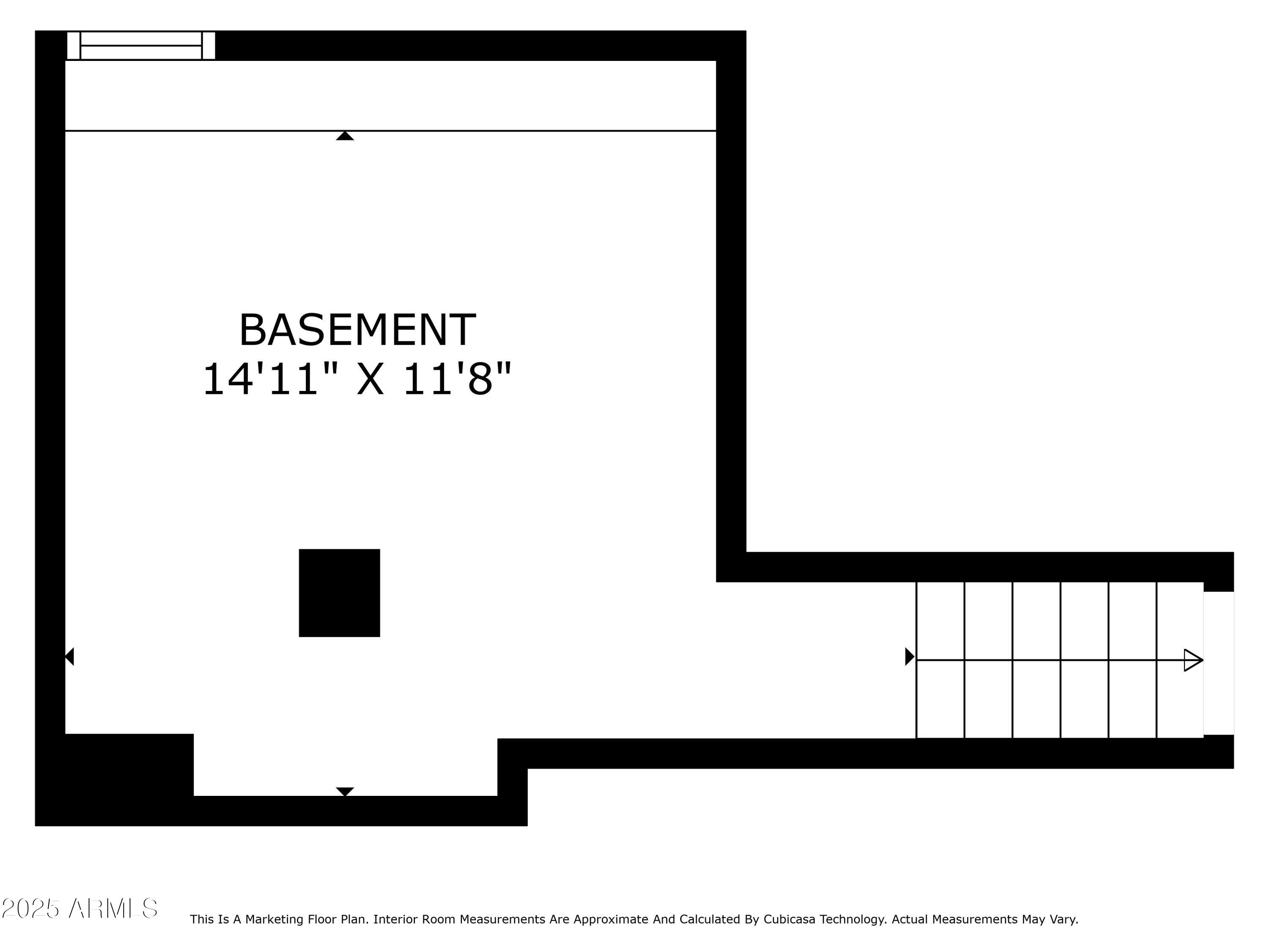 929 East Granada Road Phoenix, AZ 85006 - Photo 54 of 59 Basement dimensions