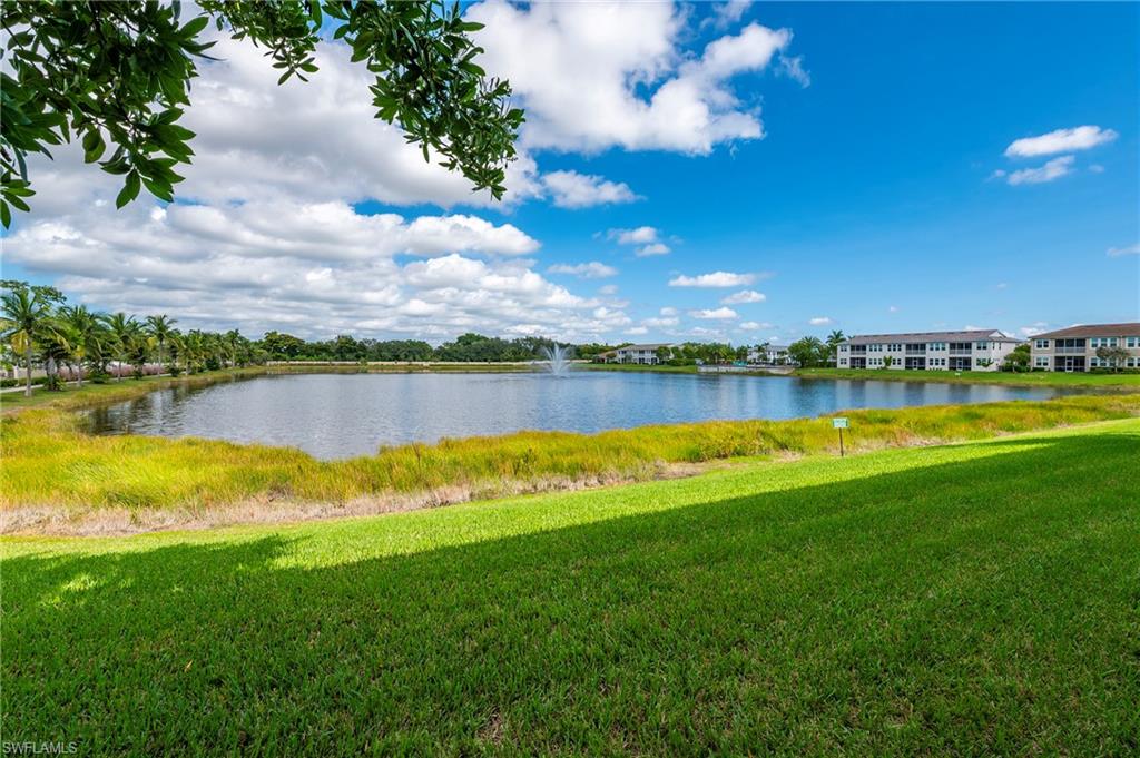 4638 Arboretum Circle, Unit 102 Naples, FL 34112 - Photo 11 of 20 a view of a lake with houses in the back