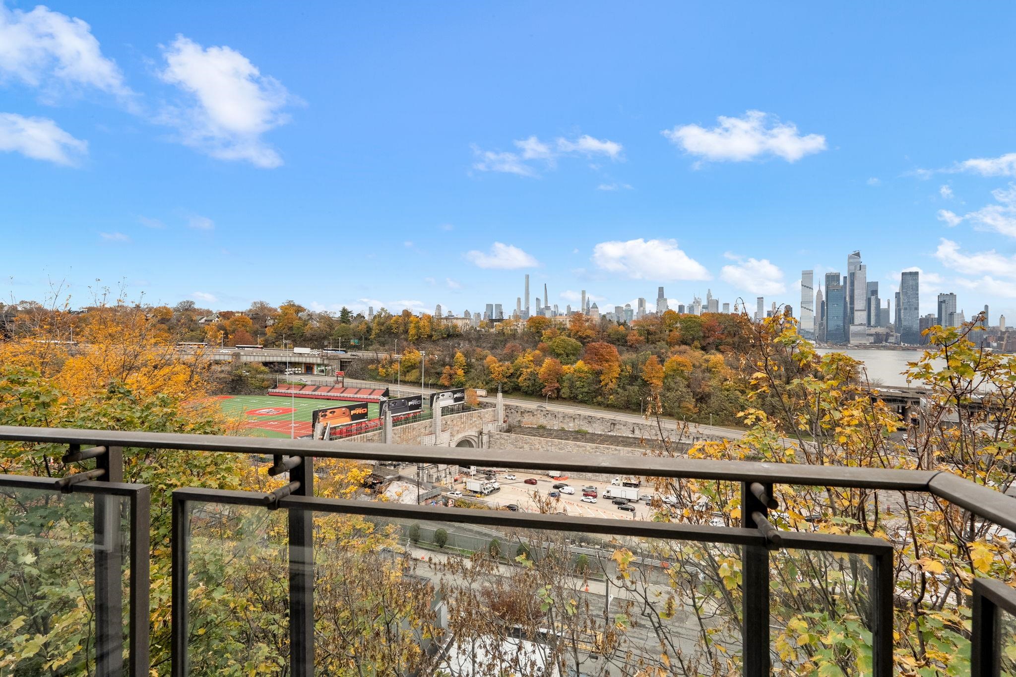 76 Hackensack Plank Road Weehawken, NJ 07086 - Photo 29 of 44 a view of a city and a mountain view