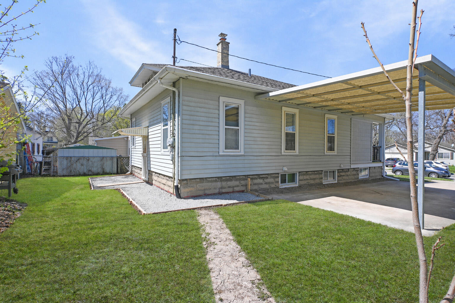 412 McDowell Street Delavan, WI 53115 - Photo 16 of 17 Carport Rear