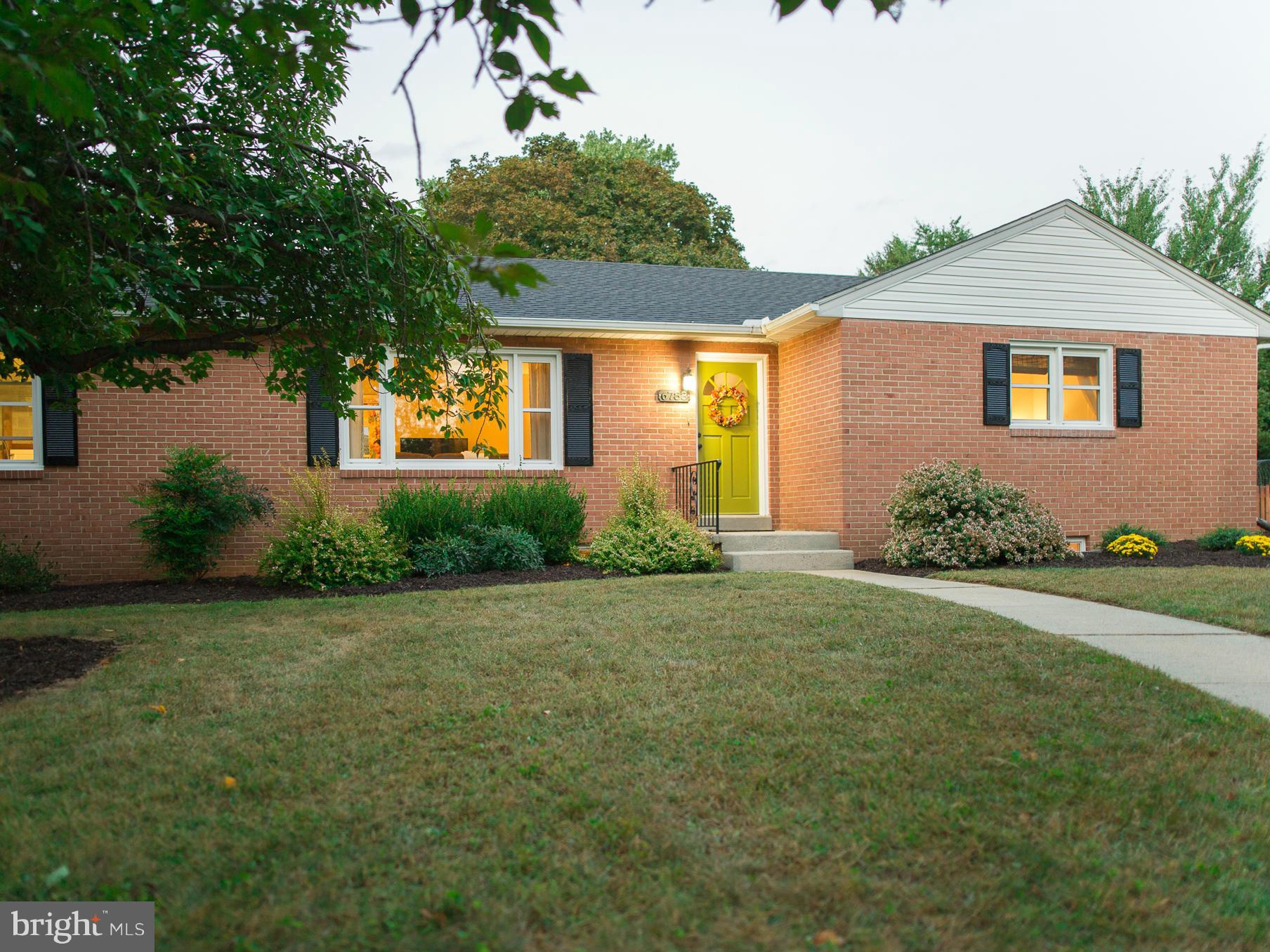 6788 Sunnybrook Drive Frederick, MD 21702 - Photo 2 of 29 Original Ausherman Brick Rancher