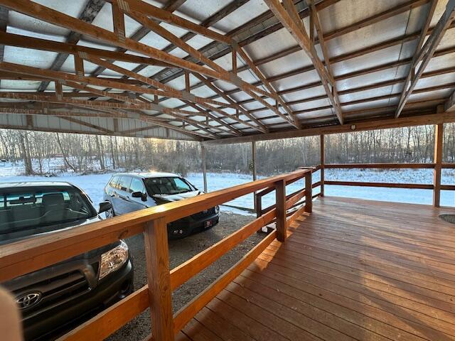7555 Dutch Ridge Road Southeast New Straitsville, OH 43766 - Photo 19 of 36 Covered Deck and Carport