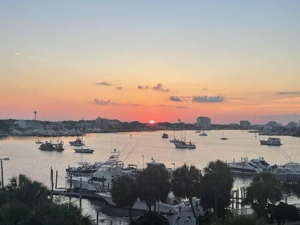 a view of lake and city view