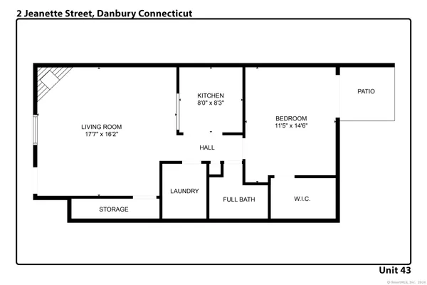 $2,300 | 2 A Jeanette Street, Unit 43, Danbury, CT 06811