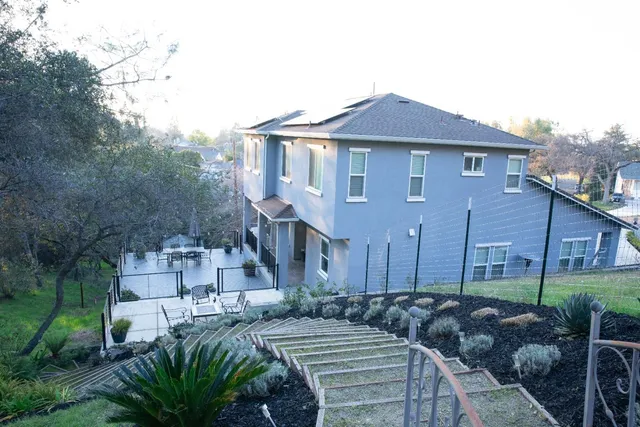 a view of outdoor space and yard