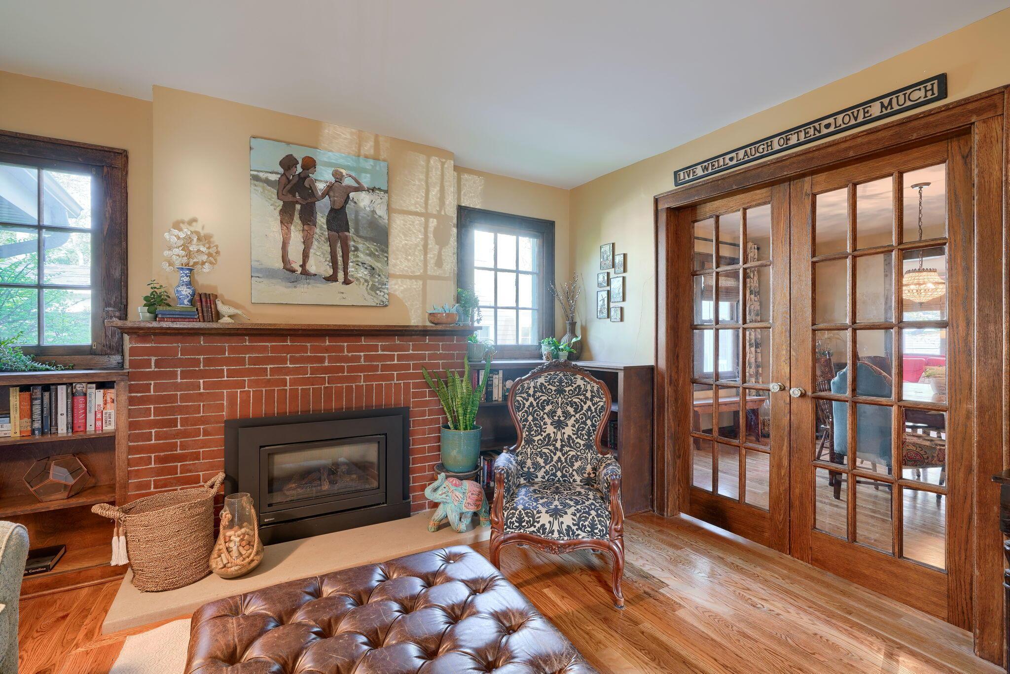 192 Acton Road Columbus, OH 43214 - Photo 17 of 60 Gorgeous french doors from living room and dining room