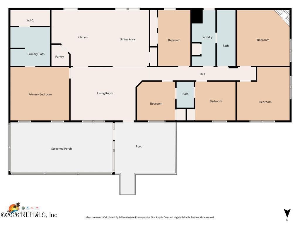 13003 Sawpit Road Jacksonville, FL 32226 - Photo 66 of 66 Floorplan