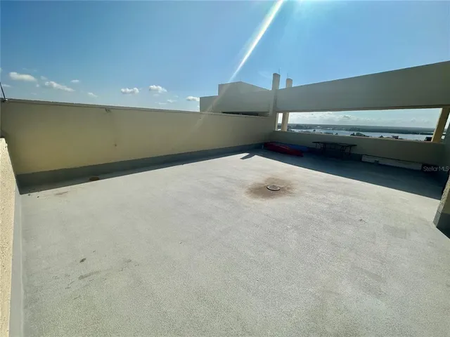 a view of outdoor space and city view