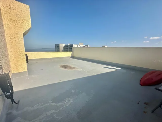 a view of a bathtub in a bathroom