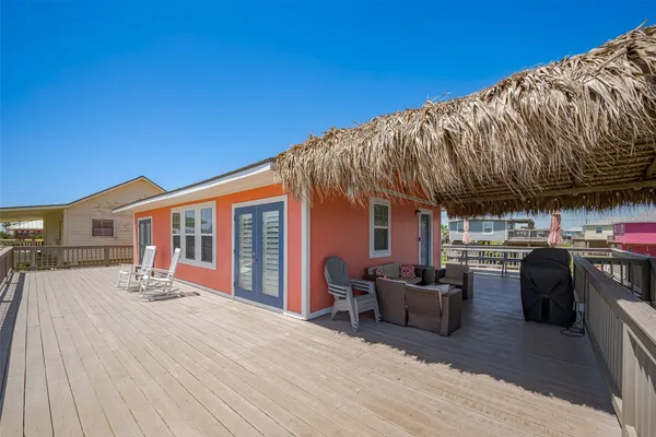 a view of a house with a patio