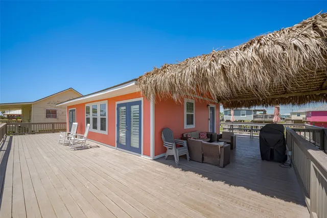 a view of a house with a patio
