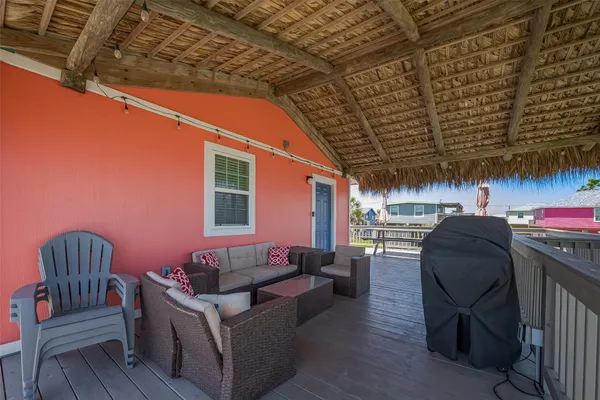 a view of outdoor space with seating space