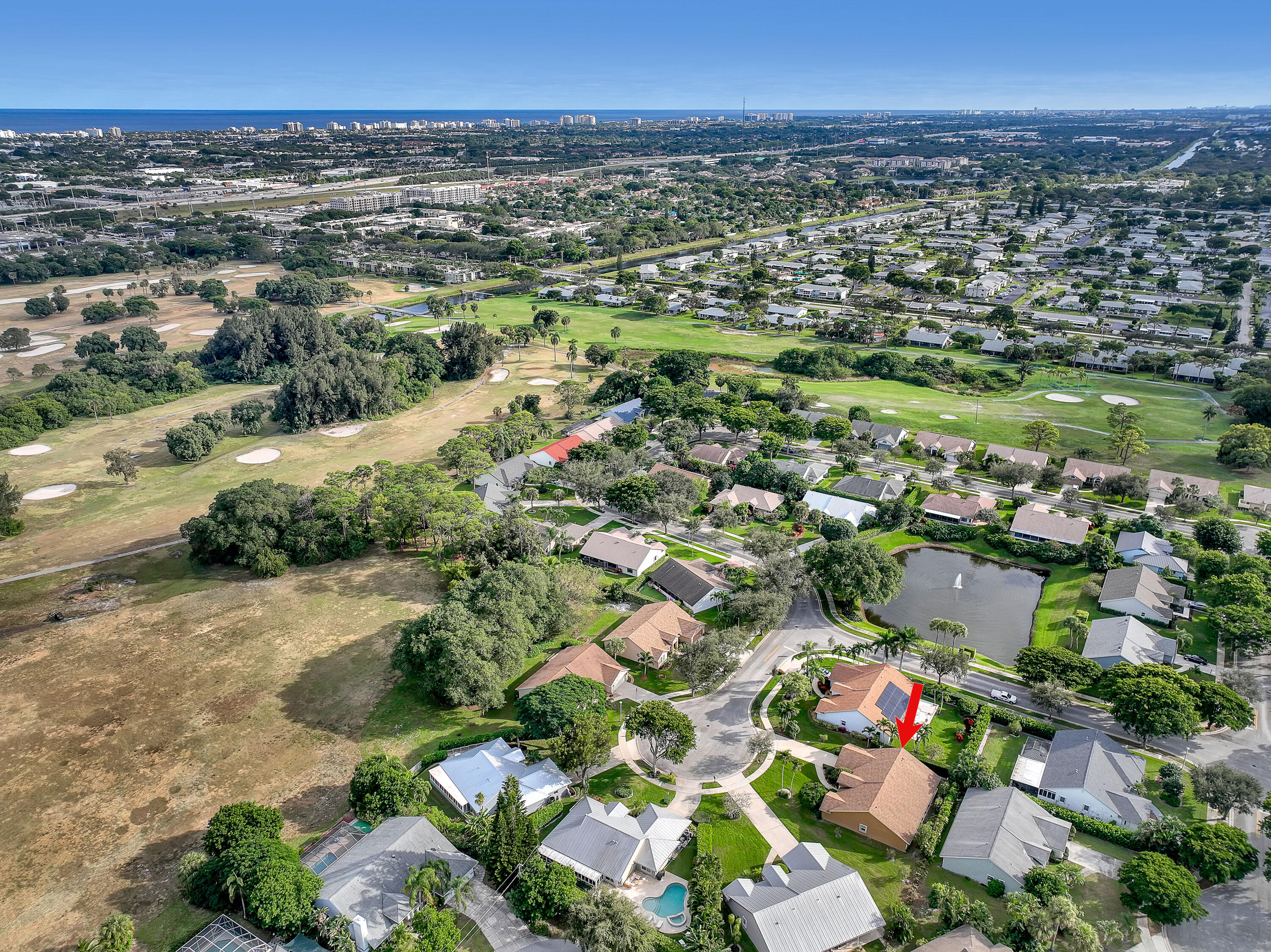 712 Golf Court Delray Beach, FL 33445 - Photo 42 of 46 a view of a city