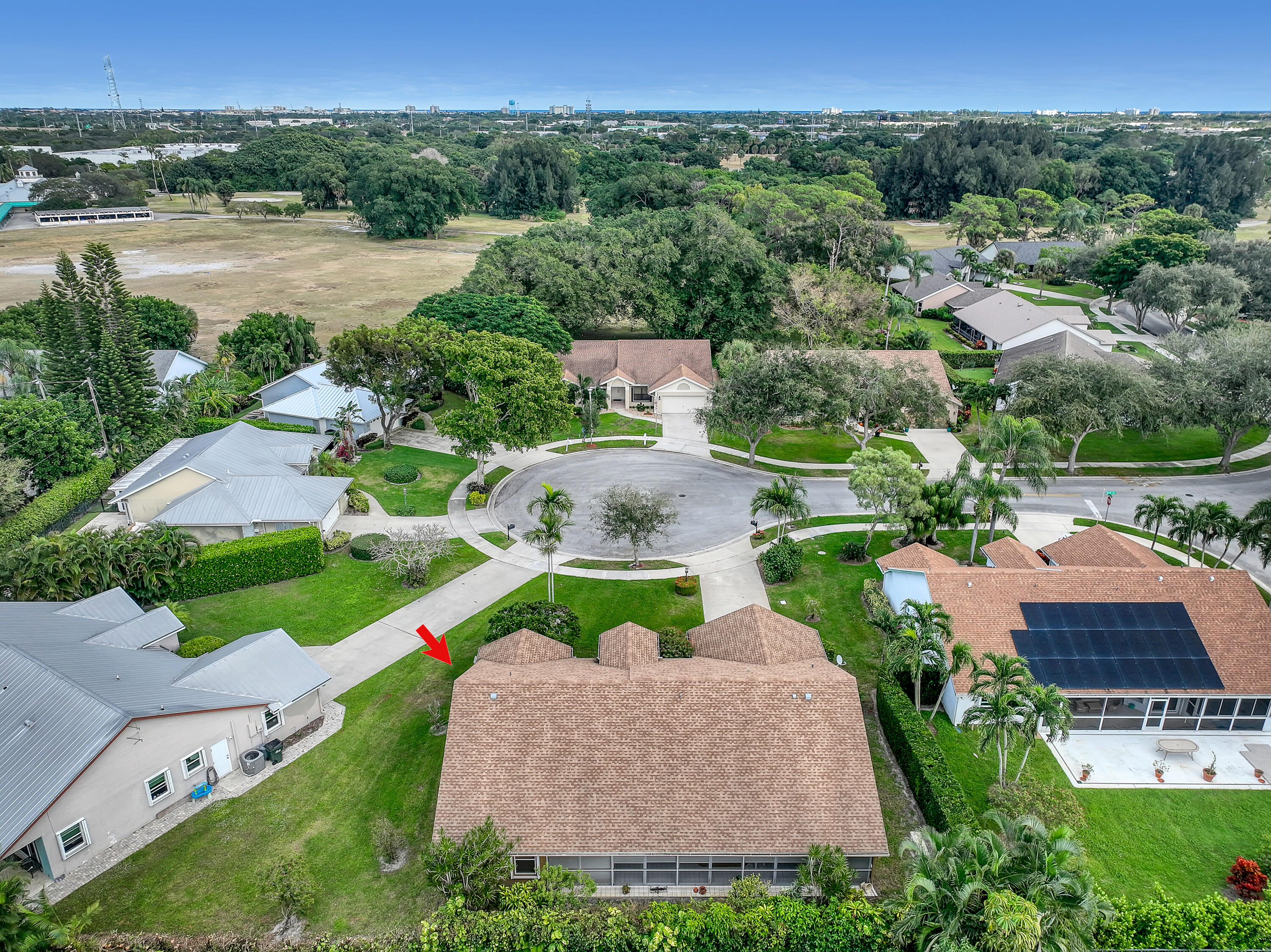 712 Golf Court Delray Beach, FL 33445 - Photo 45 of 46 an aerial view of multiple house