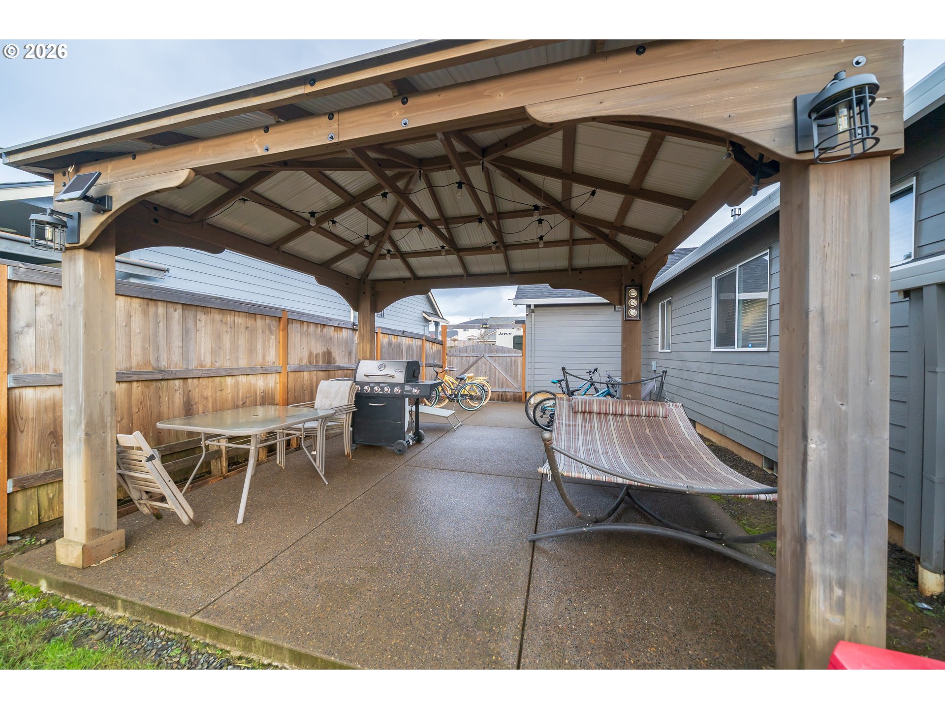 459 Northeast Cedar Street Sublimity, OR 97385 - Photo 24 of 27 a view of living room filled with furniture and a table