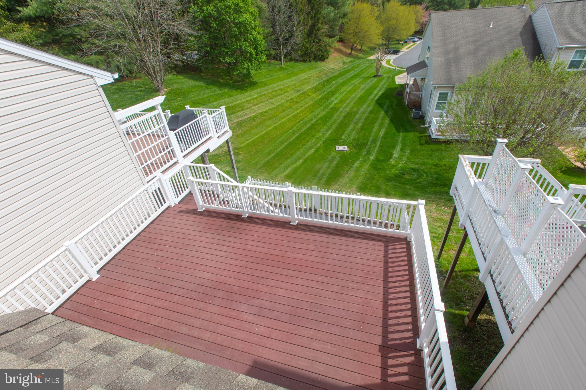 1983 Cullen Way Forest Hill, MD 21050 - Photo 42 of 50 Maintenance free deck overlooking rear yard