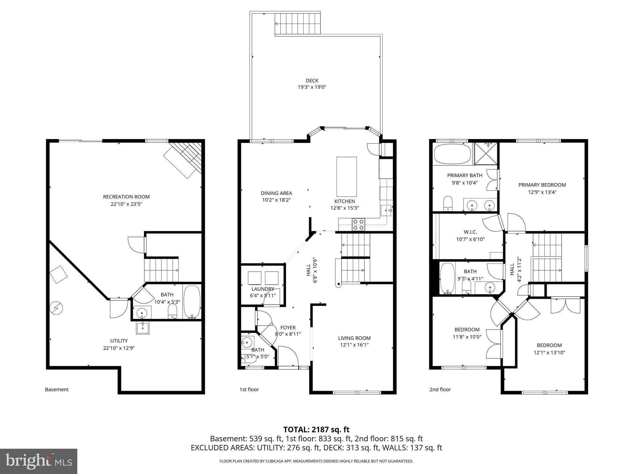 1983 Cullen Way Forest Hill, MD 21050 - Photo 50 of 50 Floor Plan