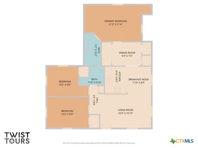 a picture of a bench in a white building