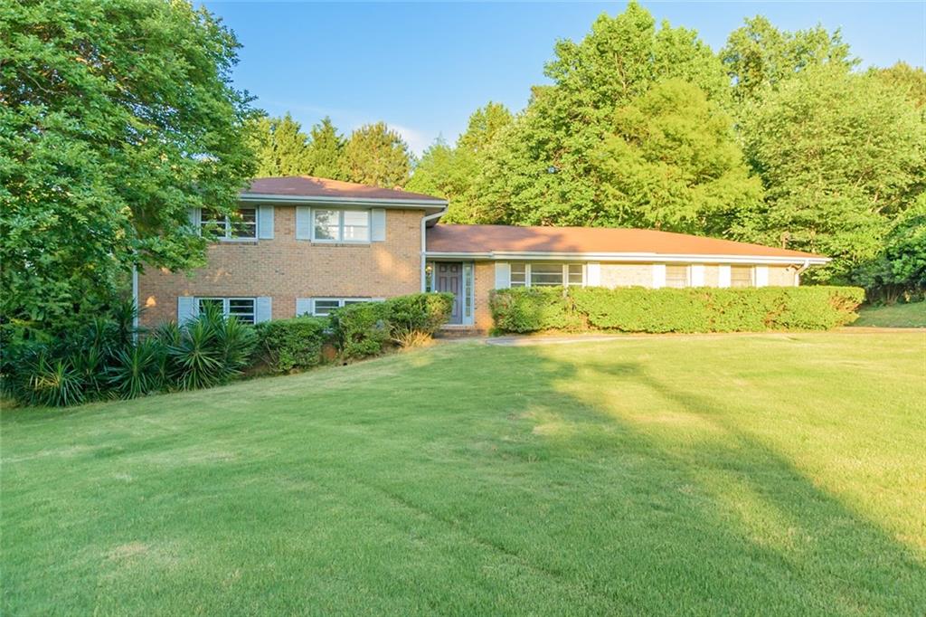 3700 Geraldine Court Atlanta, GA 30360 - Photo 1 of 1 a view of a house with a backyard