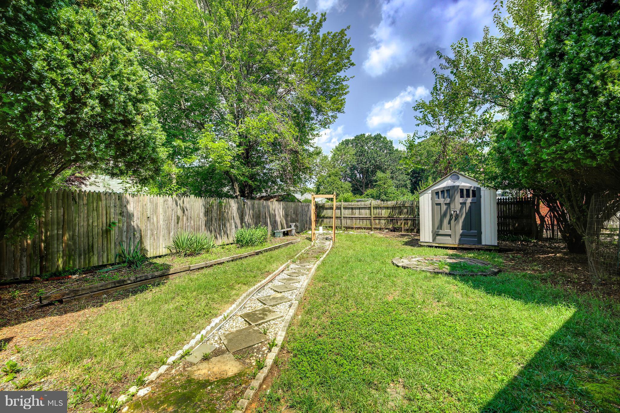 5818 Amherst Avenue Springfield, VA 22150 - Photo 30 of 30 Fenced backyard with shed
