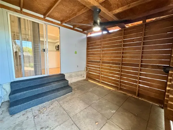 a view of outdoor space with stairs