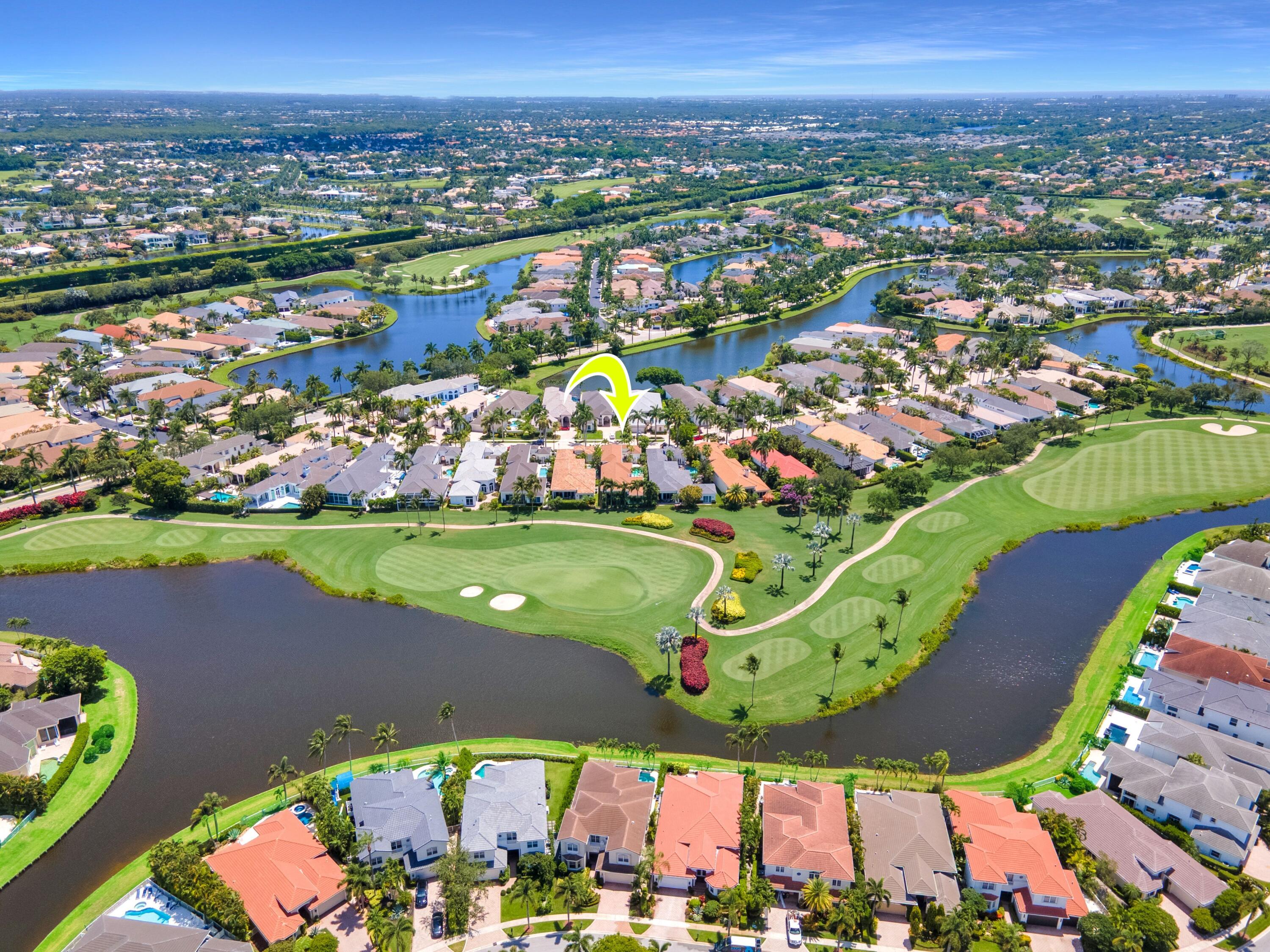 6483 Enclave Way Boca Raton, FL 33496 - Photo 9 of 27 Aerial - 6