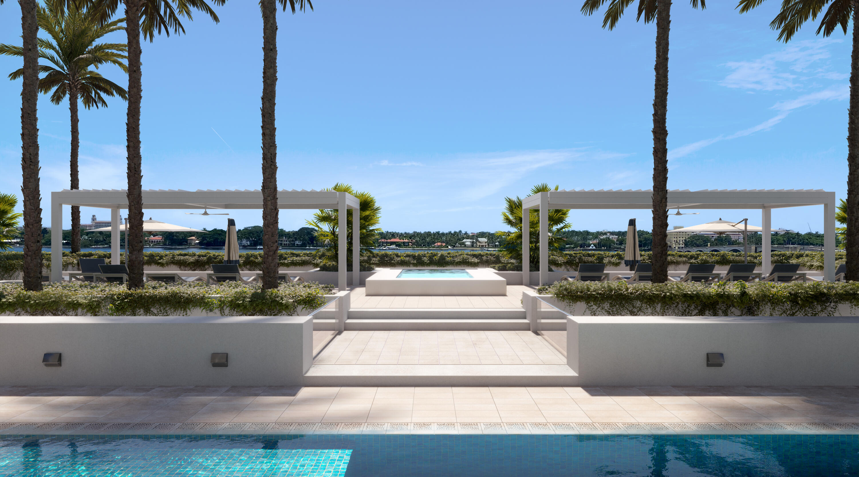 529 South Flagler Drive, Unit TH3E West Palm Beach, FL 33401 - Photo 28 of 38 a view of balcony with furniture
