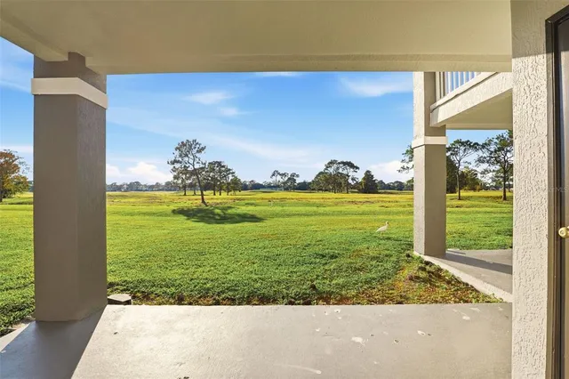 a view of a street from a building
