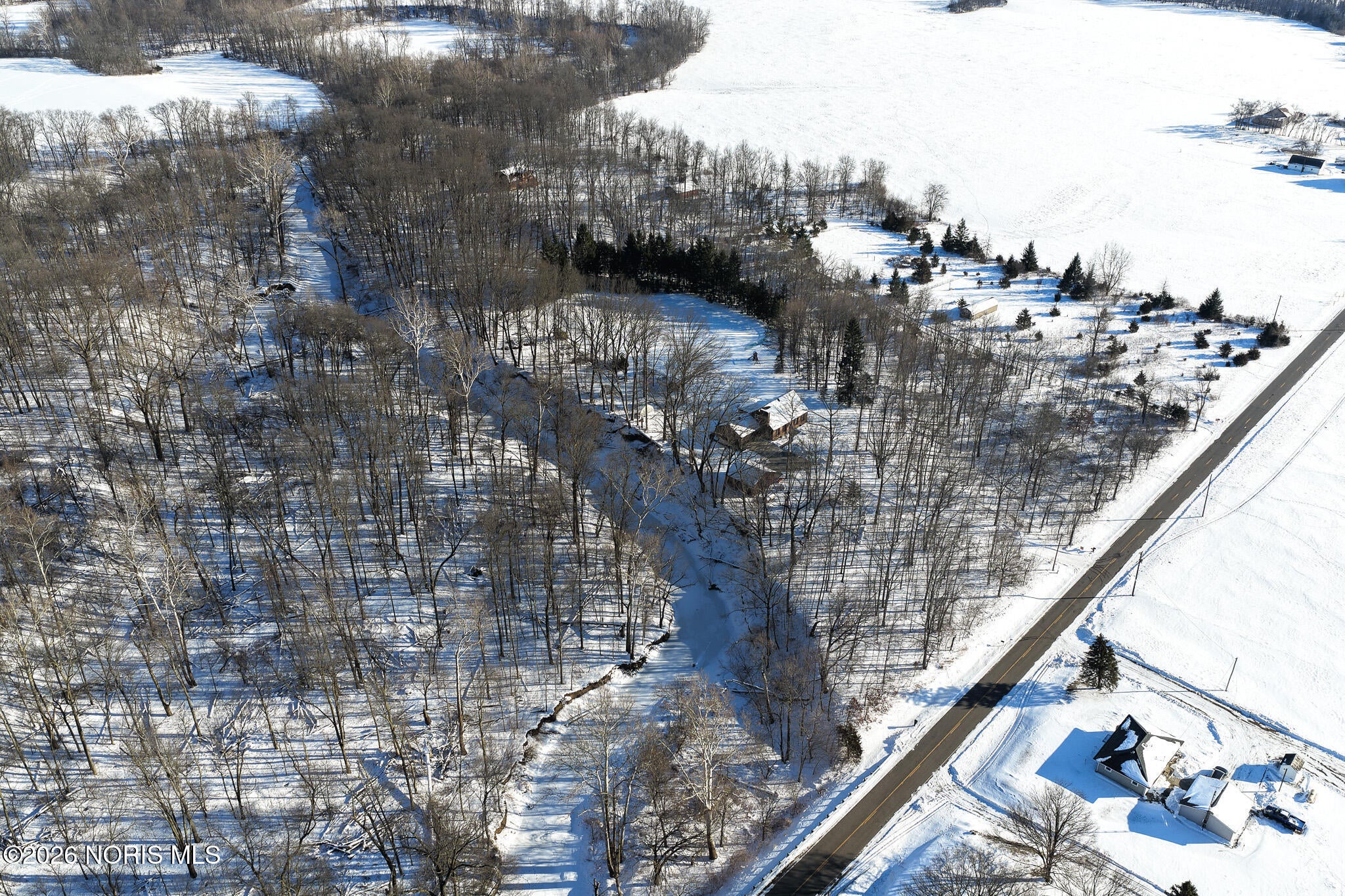 4463 Glenburg Road Defiance, OH 43512 - Photo 5 of 38 View from Glenburg Rd. looking west