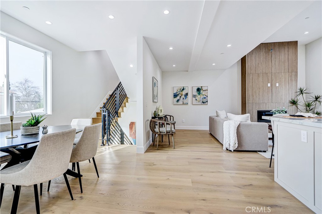 2405 Mathews Avenue, Unit B Redondo Beach, CA 90278 - Photo 14 of 46 a living room with furniture and wooden floor