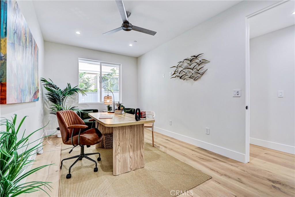 2405 Mathews Avenue, Unit B Redondo Beach, CA 90278 - Photo 31 of 46 a view of a dining room with furniture window and outside view