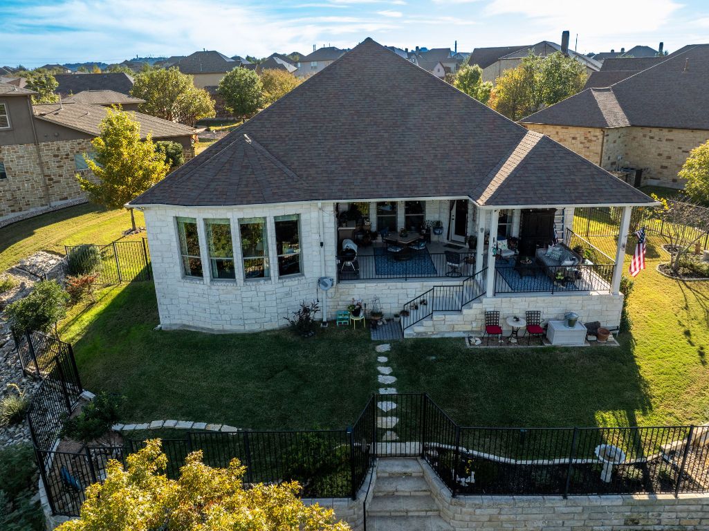 306 Tavish Trail Austin, TX 78738 - Photo 9 of 40 an aerial view of a house