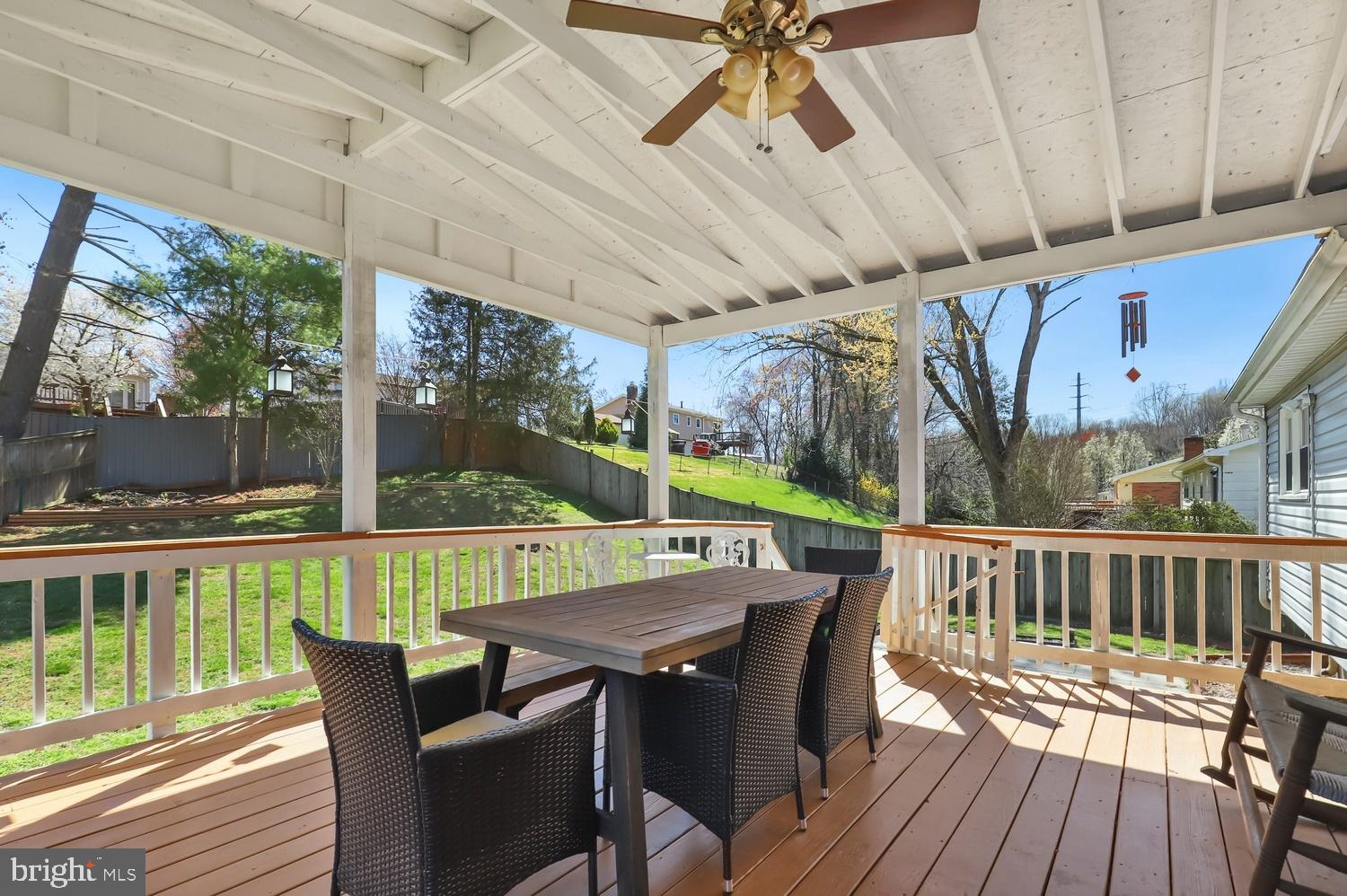 13705 Kerrydale Road Woodbridge, VA 22193 - Photo 25 of 32 a view of porch with seating area