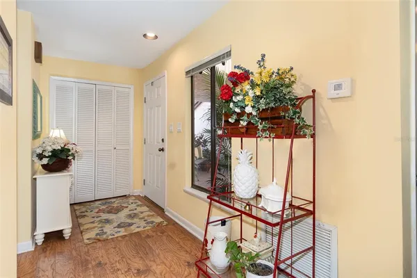 a very nice looking room with a potted plant