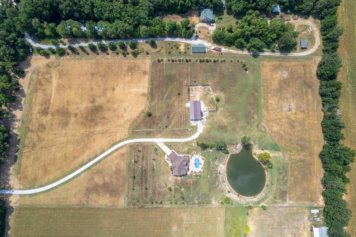 4374 Gainsville Road Mason, TN 38049 - Photo 38 of 40 Aerial view of property and surrounding area
