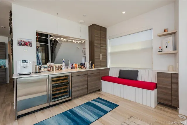 a living room with furniture or fireplace and a window