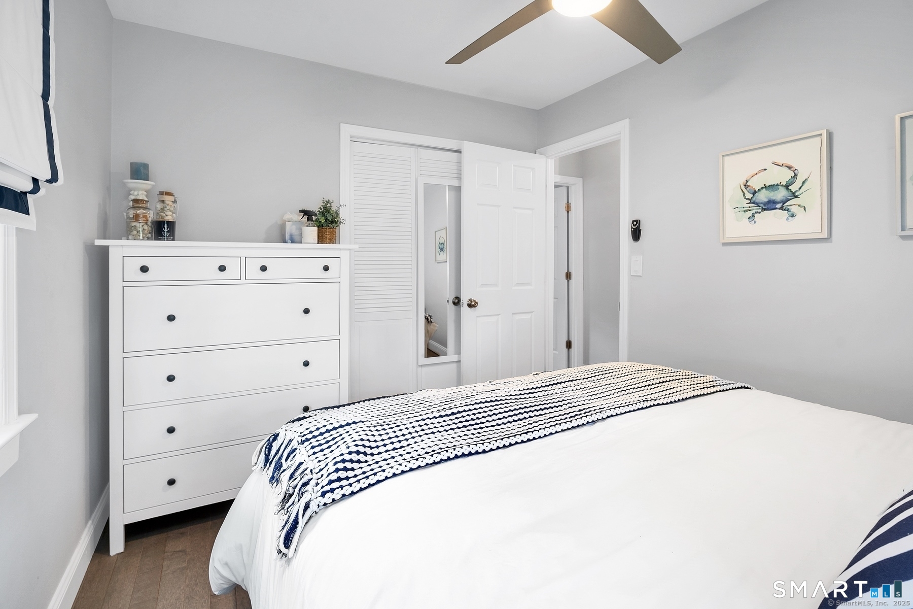 76 South Edgewood Road East Lyme, CT 06357 - Photo 7 of 18 a bedroom with a bed and a dresser